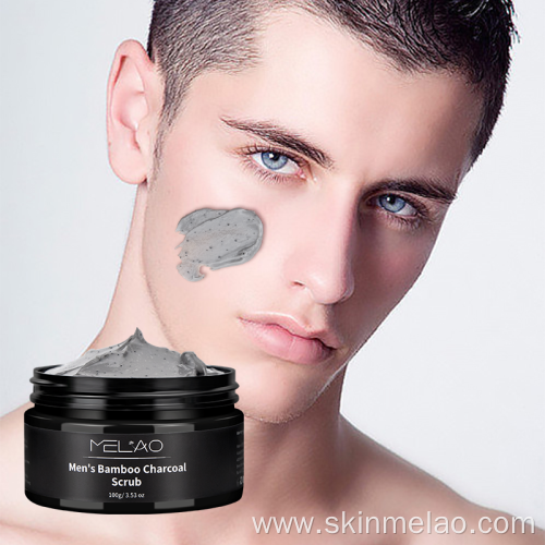 Exfoliating Moisturizing Men's Bamboo Charcoal Scrub